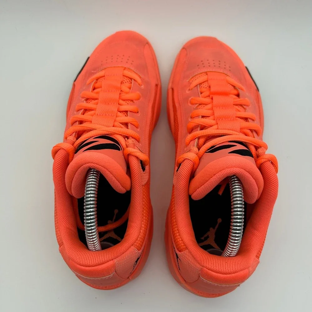 Jordan Luka .77 Shoes Mens 8 Mango Orange HF0806-800 Low Top Air Zoom Sneakers